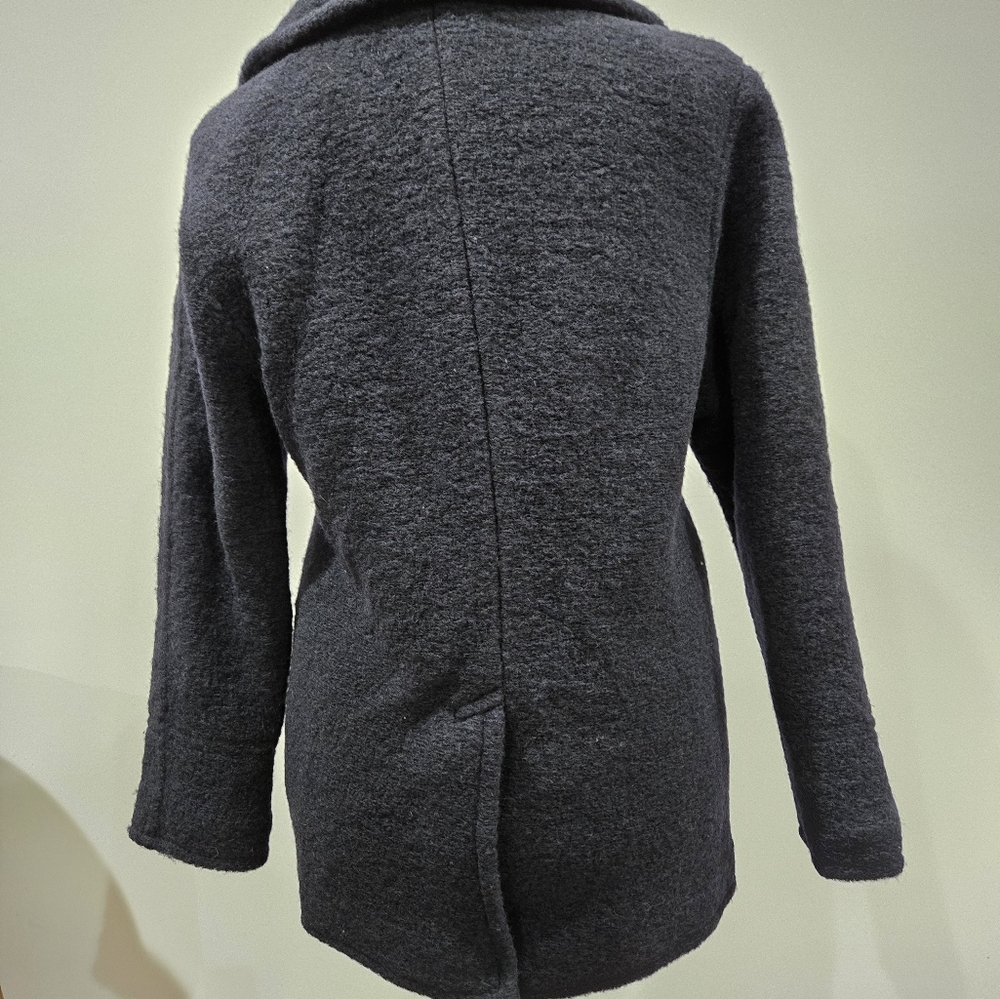 Ralph Lauren Double Breast pea coat woman's size XS Navy - Picture 2 of 7